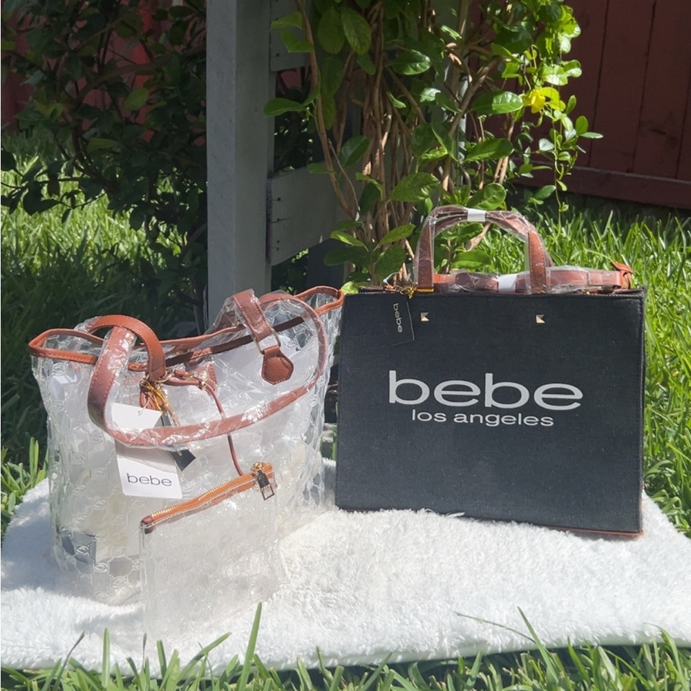 Bebe Pink Crystal Embellished Crossbody Bag - Picture 14 of 14